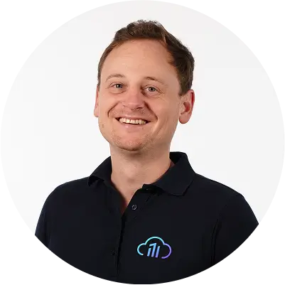 Porträt von Simon Spitznagel, main cloud solutions